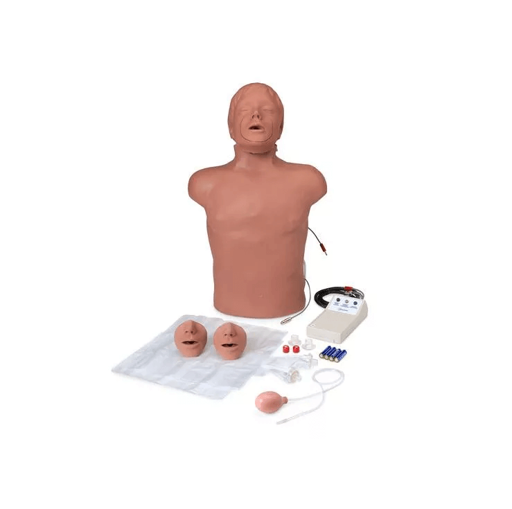 HLW - Übungspuppe Brad mit Leuchtanzeige - Erler - Zimmer